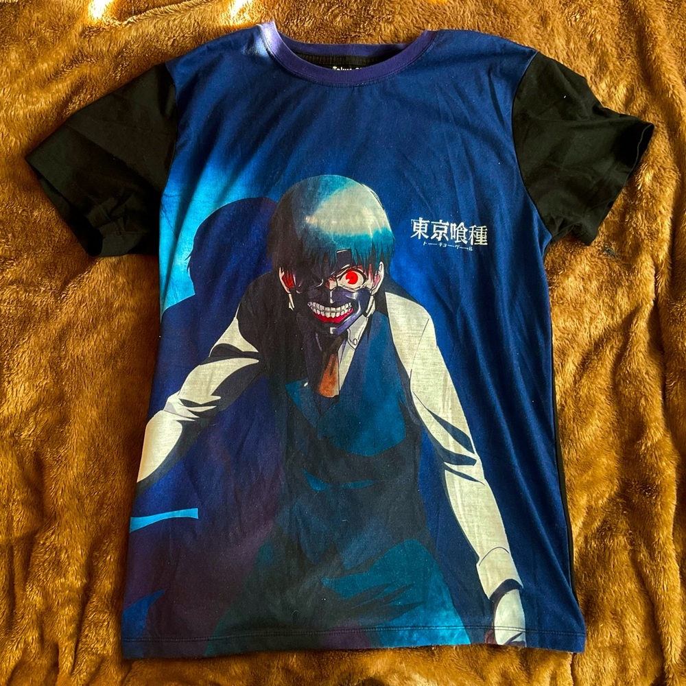 Tokyo Ghoul Blue Graphic T-Shirt